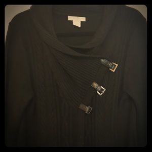 Black long sleeve sweater
